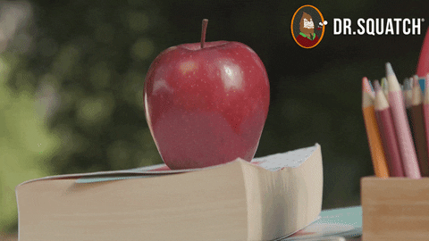The Point Apple GIF by DrSquatchSoapCo