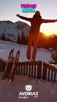 Avoriaz1800 happy holiday crazy weekend GIF