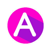 Pink Abc Sticker