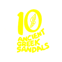 Summer Shoes Sticker by Ancient Greek Sandals