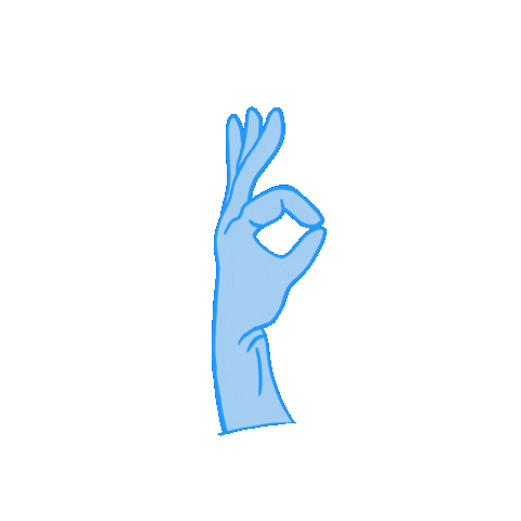 Hand Dive Sticker