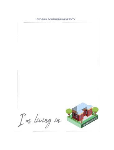 Moving College Life Sticker by Georgia Southern University - Auxiliary Services