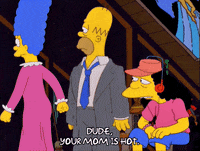 tired homer simpson GIF
