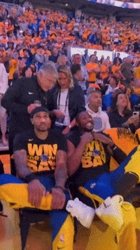 Nba Playoffs Laughing GIF by NBA