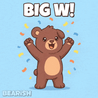 Excited Happy Birthday GIF by BEARISH