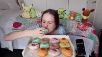 Auckland Woman Eats a Dozen Pokémon Donuts