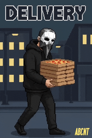 ABCNT giphyupload pizza delicious delivery GIF