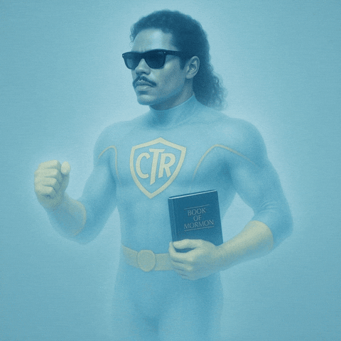 Floating Book Of Mormon GIF by Jukebox Saints