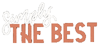 The Best Lettering Sticker