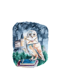 Owl Sticker