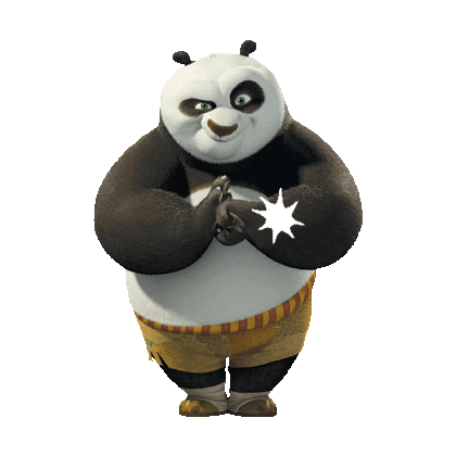 Kung Fu Panda Sticker by imoji