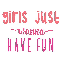 Fun Girl Sticker