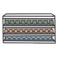 度菇13咦的茶水間 Sticker