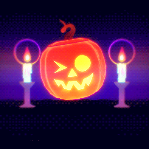 Jack O Lantern Halloween GIF by Michael Shillingburg