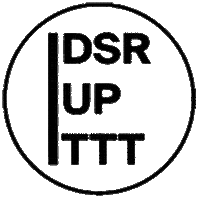 tttism tattoo tttism dsrupttt Sticker
