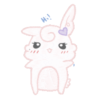 Hey Hey Bunny Sticker