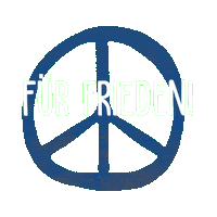 Peace Pigeon Sticker by Evangelische Jugend in Hessen und Nassau e.V.