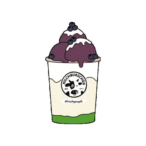 Milchburscheneis giphygifmaker milchburschen Sticker