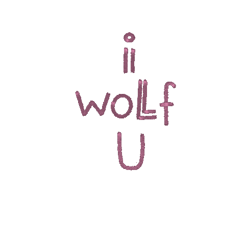 I Wuv You Sticker