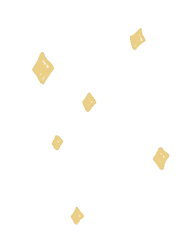 Gold Glitter Sticker