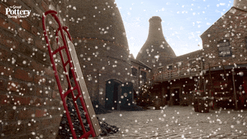 Christmas Snow GIF by The Great Pottery Throw Down