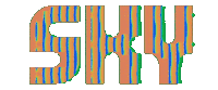 Glitch Text Sticker