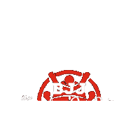 Bjj Samurai Sticker by TopBrother