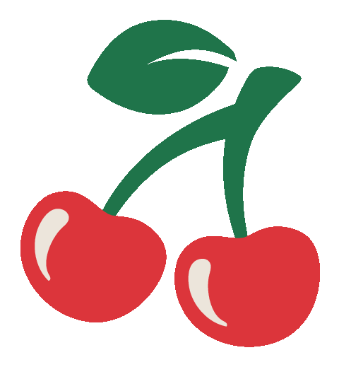Max Cherry Sticker by Maxomorra