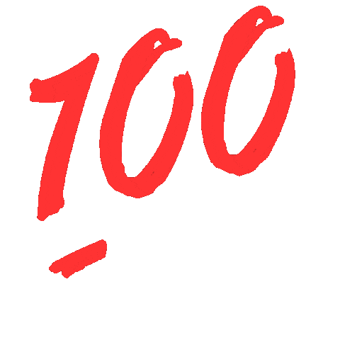 100 Percent Emoji Sticker by Originals