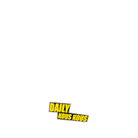 Dailykouskous Sticker by Panik Records