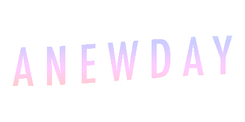 Logo Rainbow Sticker by A New Day Studio