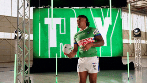 Rugby League Nrl GIF by Canberra Raiders