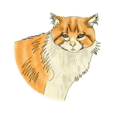 Art Cats Sticker