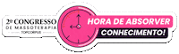 2 Congresso Topcorpus Sticker by Massagem TopCorpus