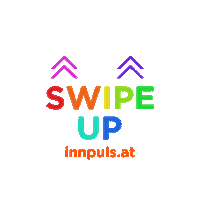 Rainbow Swipe Up Sticker by innpuls