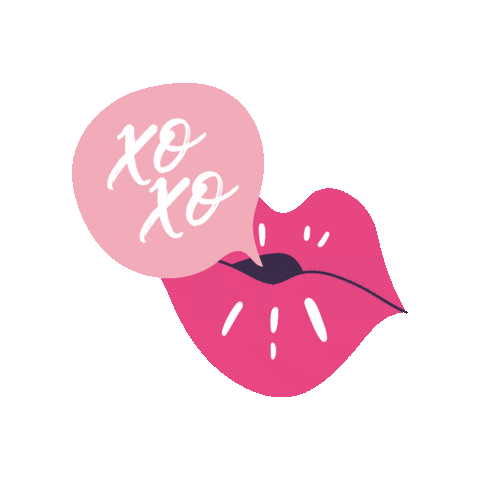 Dermotivin_Galderma giphygifmaker kiss lips xoxo Sticker