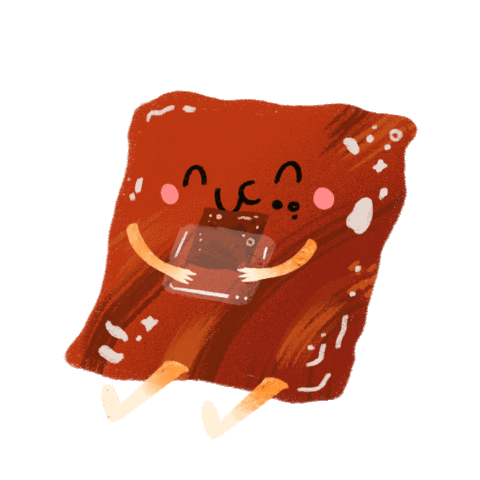 Meat Eating Sticker