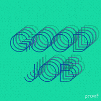 Pop Art Good Job GIF by Proef