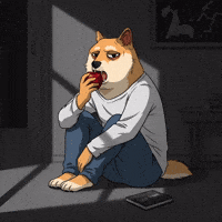 Tired Shiba Inu GIF by Doge Pound