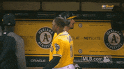 mlb baseball mlb handshake athletics GIF
