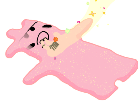 darrick_is_darrick giphyupload pink darrick 데릭 Sticker