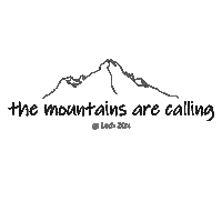 Winter Calling Sticker by LZTG