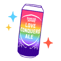 Sam Adams Rainbow Sticker by Samuel Adams Beer