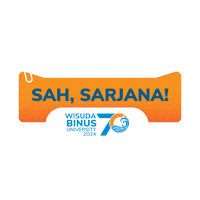 Wisuda Binusian Sticker by gabung_binus