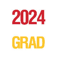 Graduation Class Of 2024 Sticker by @UniversityOfGuelph