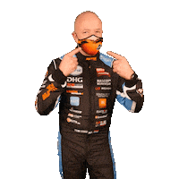 Tom Coronel Mask Sticker
