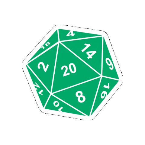 Dado Sticker by Faculdade EnsinE