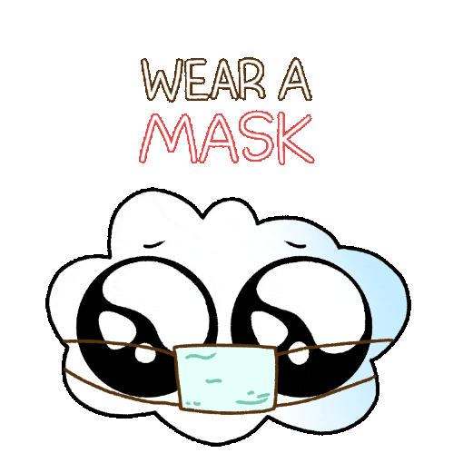 Sick Mask Sticker