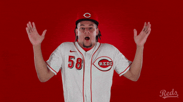 Luis Castillo Baseball GIF by Cincinnati Reds