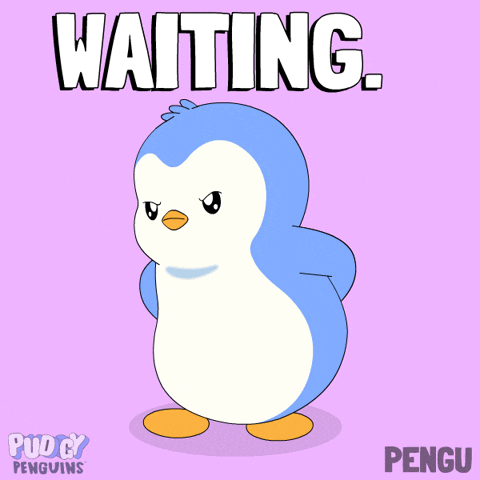 Bored Tik Tok GIF by Pudgy Penguins